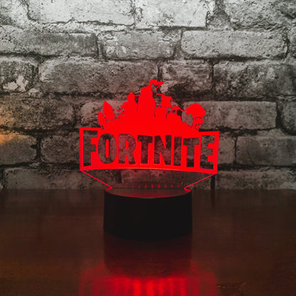 Fortnite Gaming Night Light - Night Light - Stock Car & Banger Toy Tracks