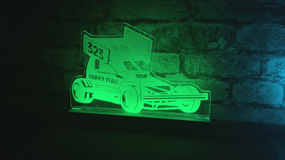 Frosted Brisca F1 Tarmac Wing LED Night Light