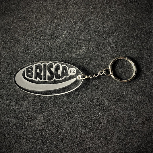 Brisca F2 Keyring - Logo - Key Ring - Stock Car & Banger Toy Tracks