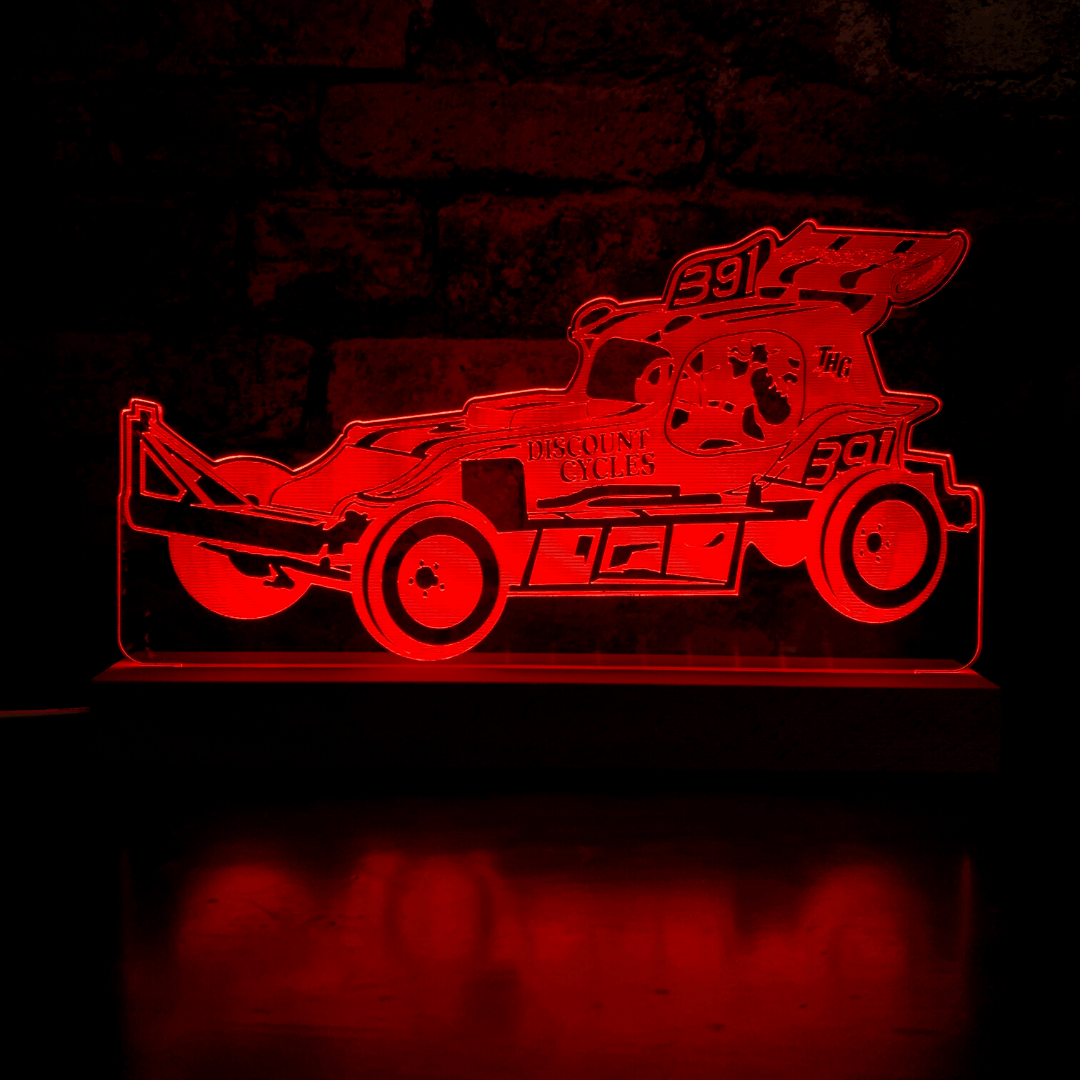 #391 Stu Smith Dodo - 'Supersmith' Night Light - Night Light - Stock Car & Banger Toy Tracks